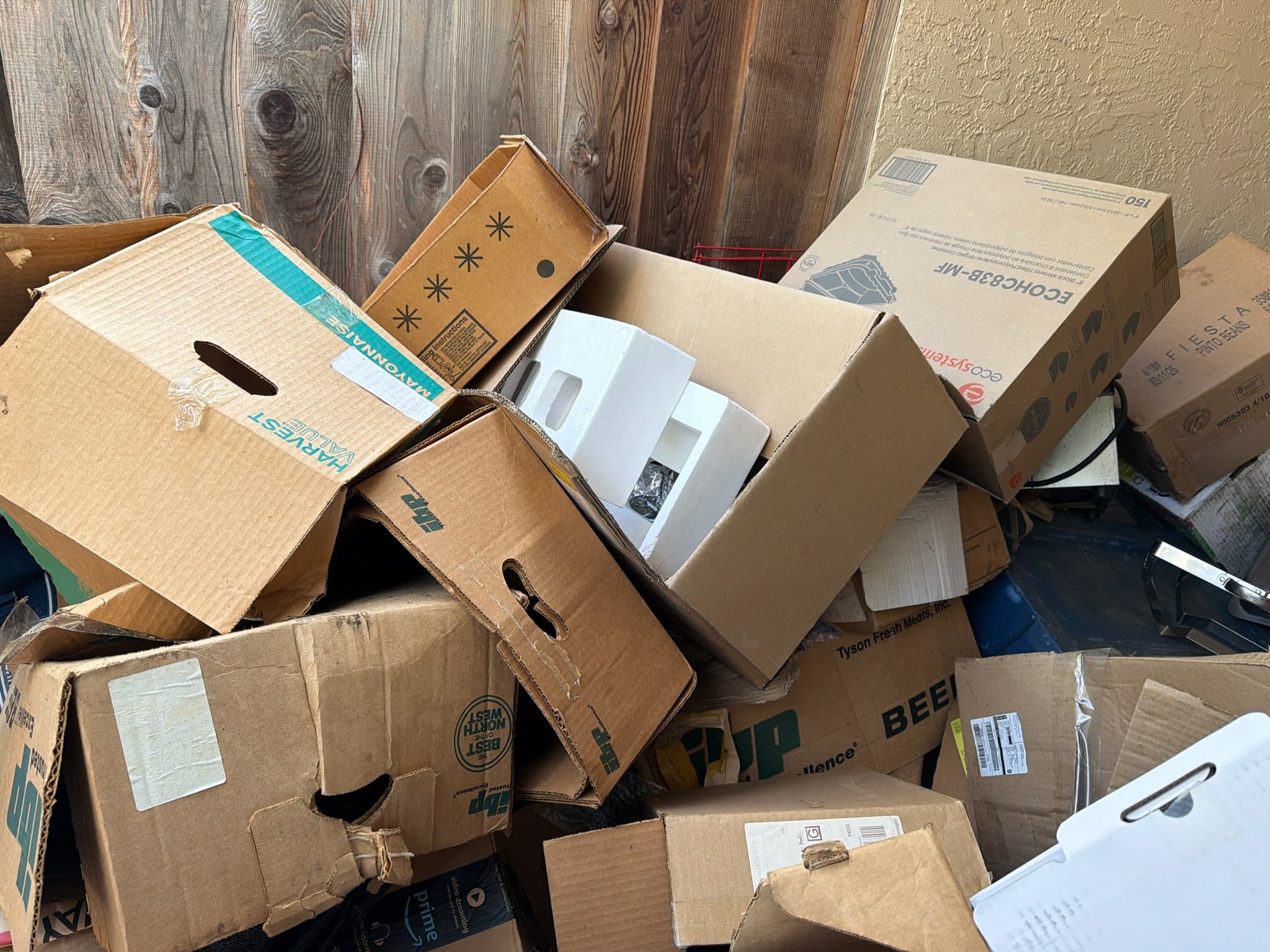 Backyard Cleanup Hayward before 3