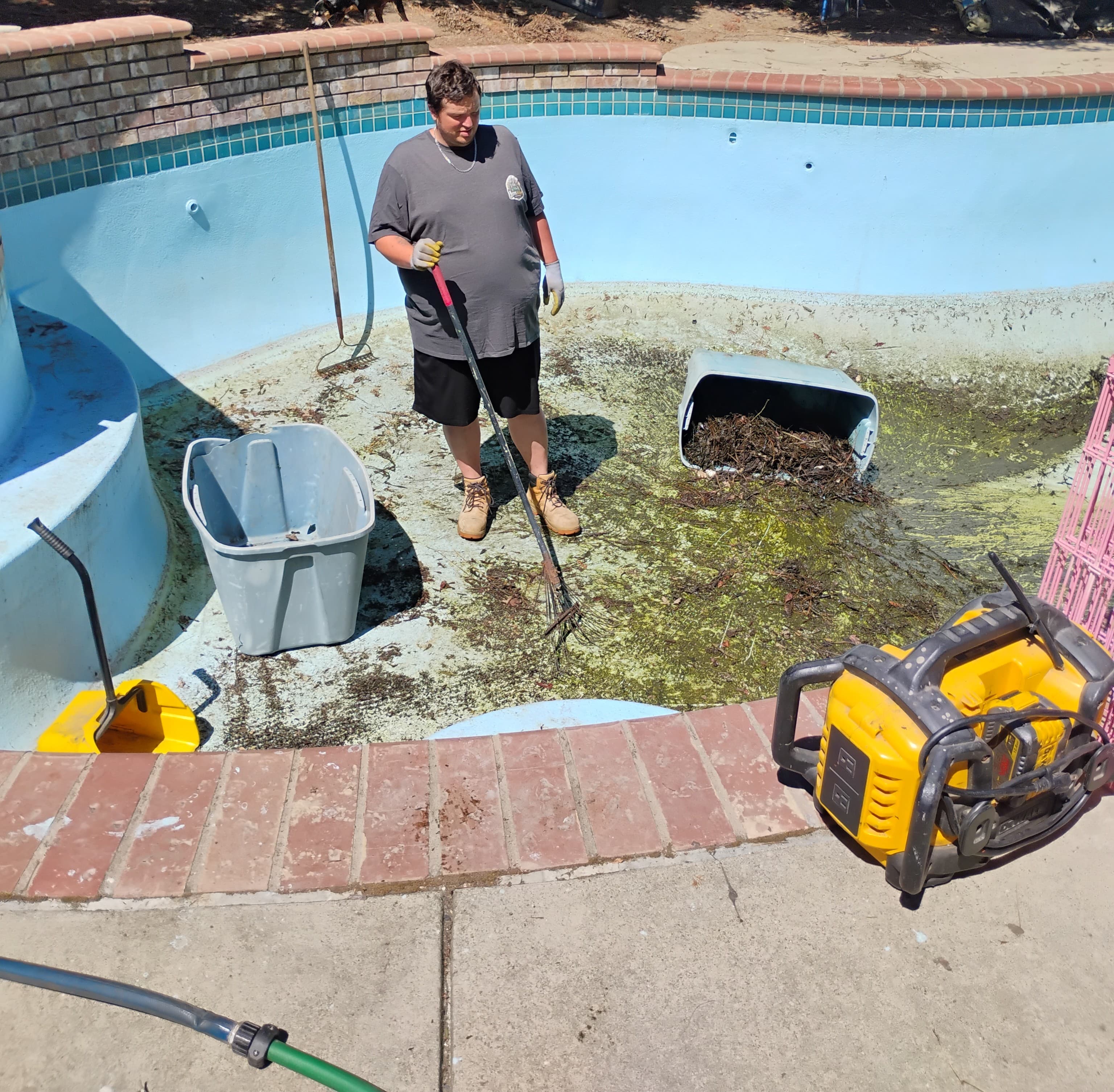 Pool Cleanup before 2