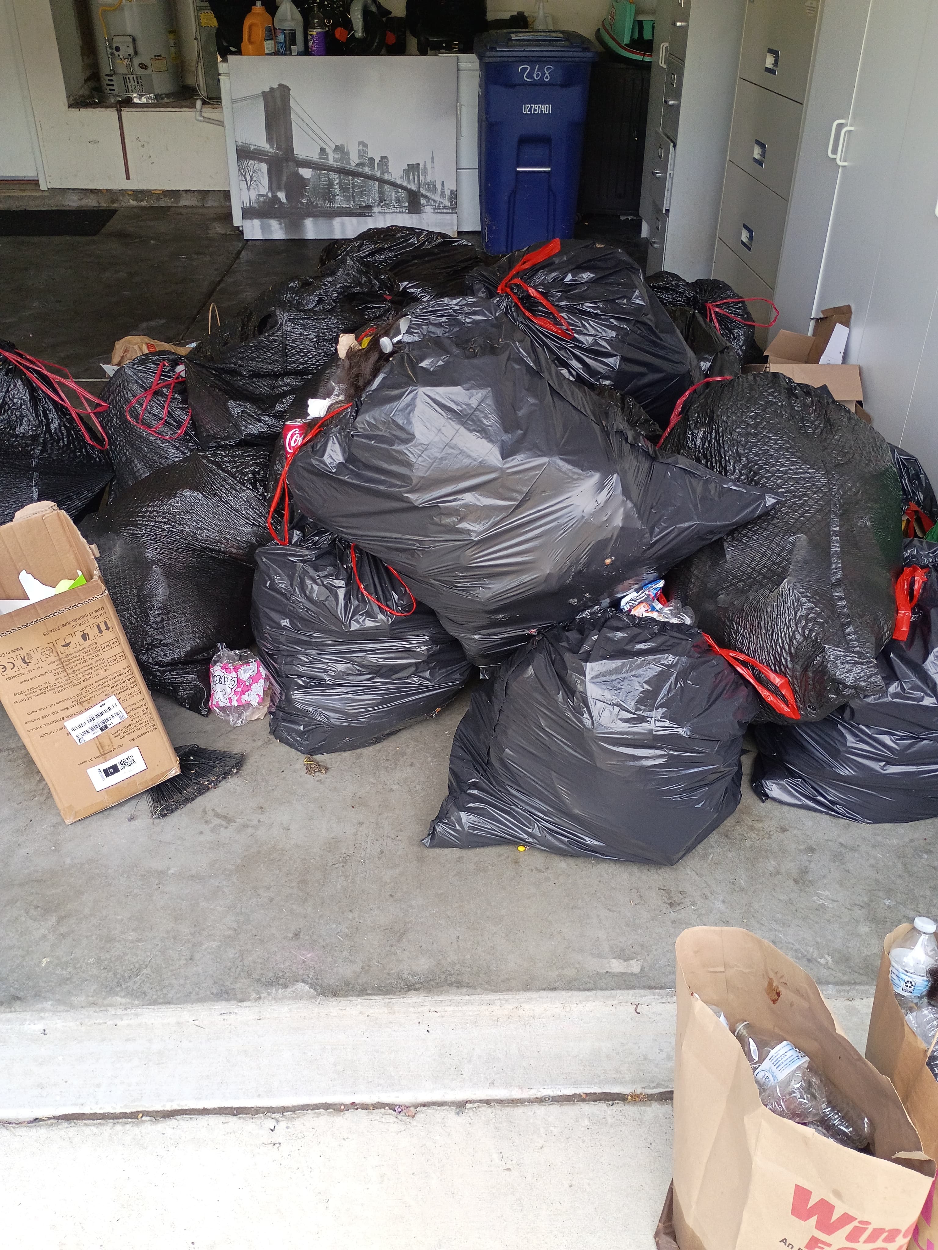 Pittsburg Garage Cleanout before 2
